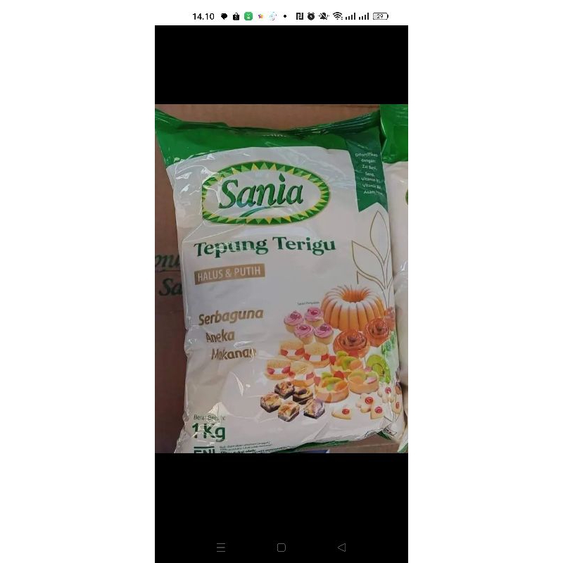 

terigu Sania 1kg