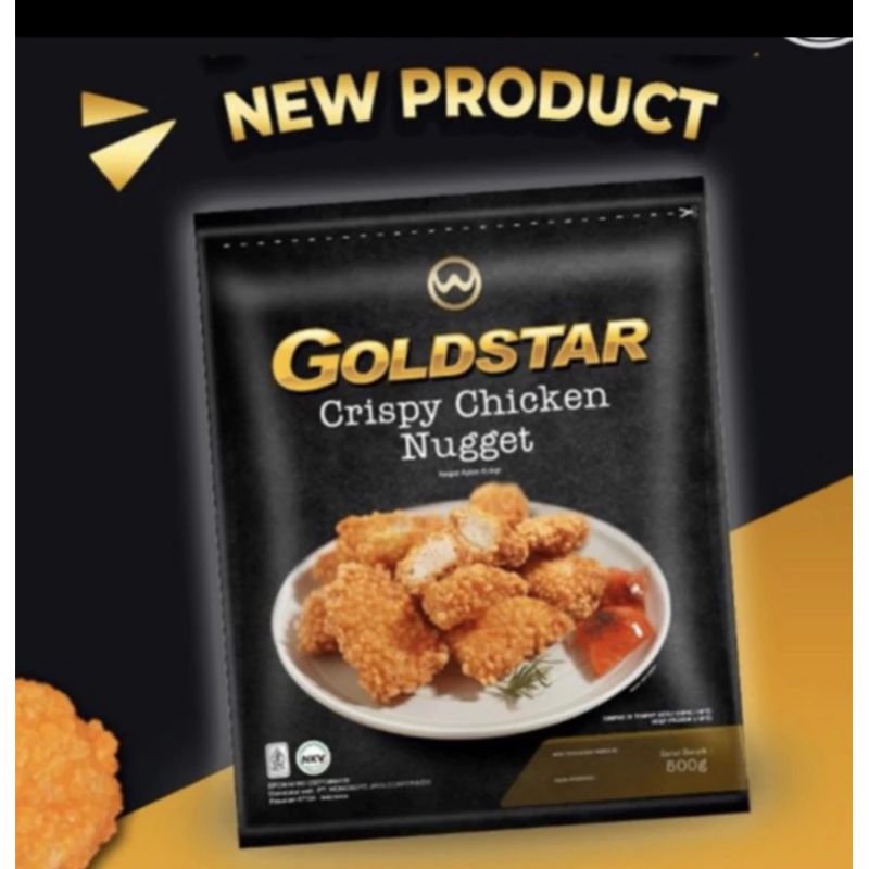 

Goldstar crispy chicken nugget 500gr