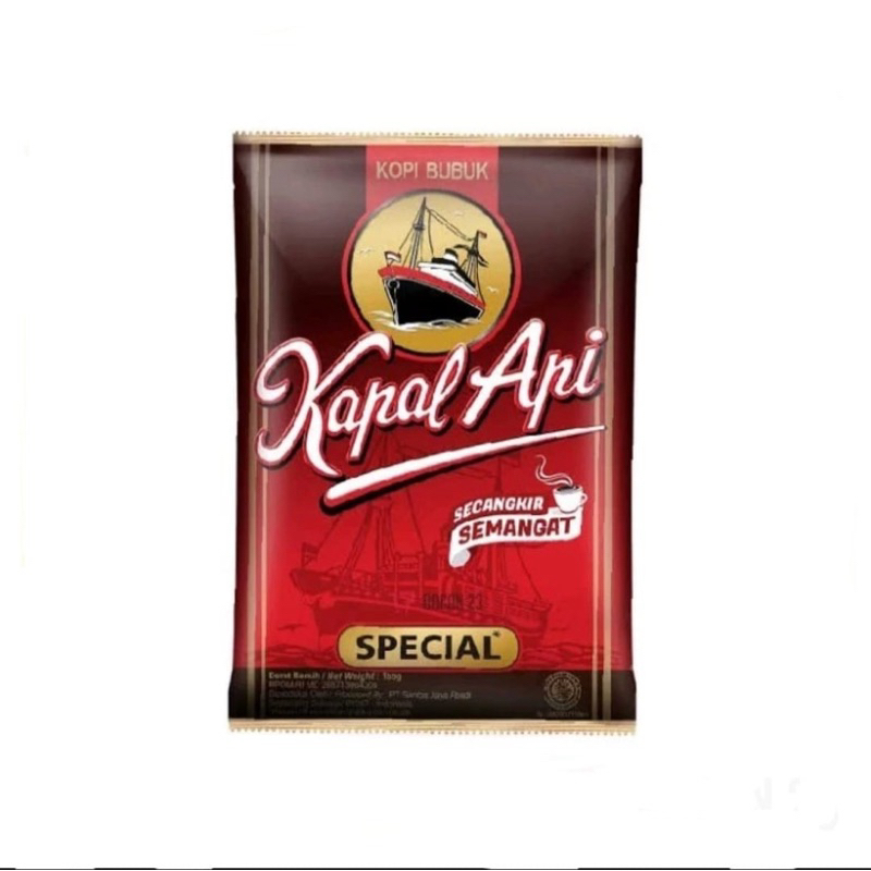 

Kopi Bubuk Kapal Api Hitam Special 160 Gram