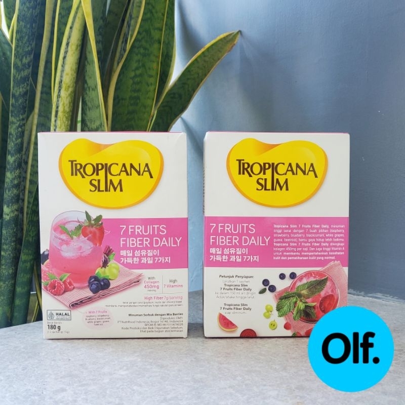 

6.6 SALE • Olf.store • Tropicana Slim 7 Fruits Fiber Daily