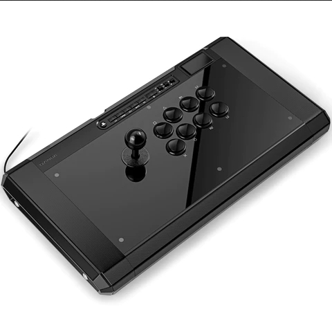 Qanba Obsidian 2 - Arcade Joystick for PlayStation 5, PS4 - Official Sony Licenced - Pro FightStick