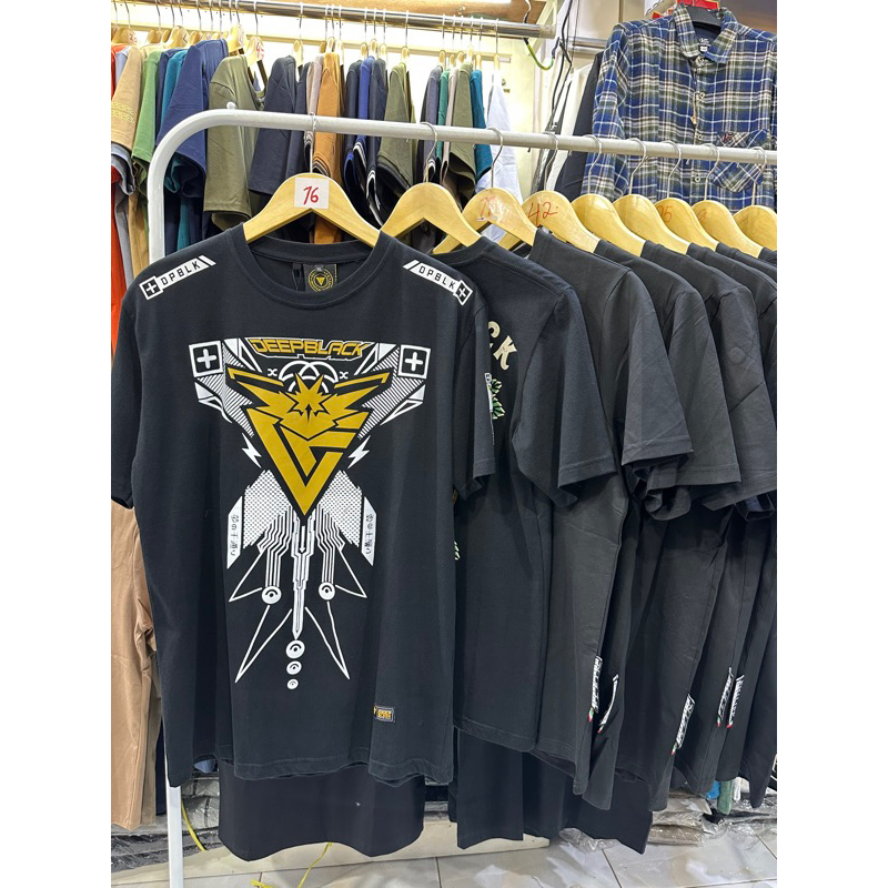 KAOS OBLONG PENDEK PRIA TENGKORAK MR