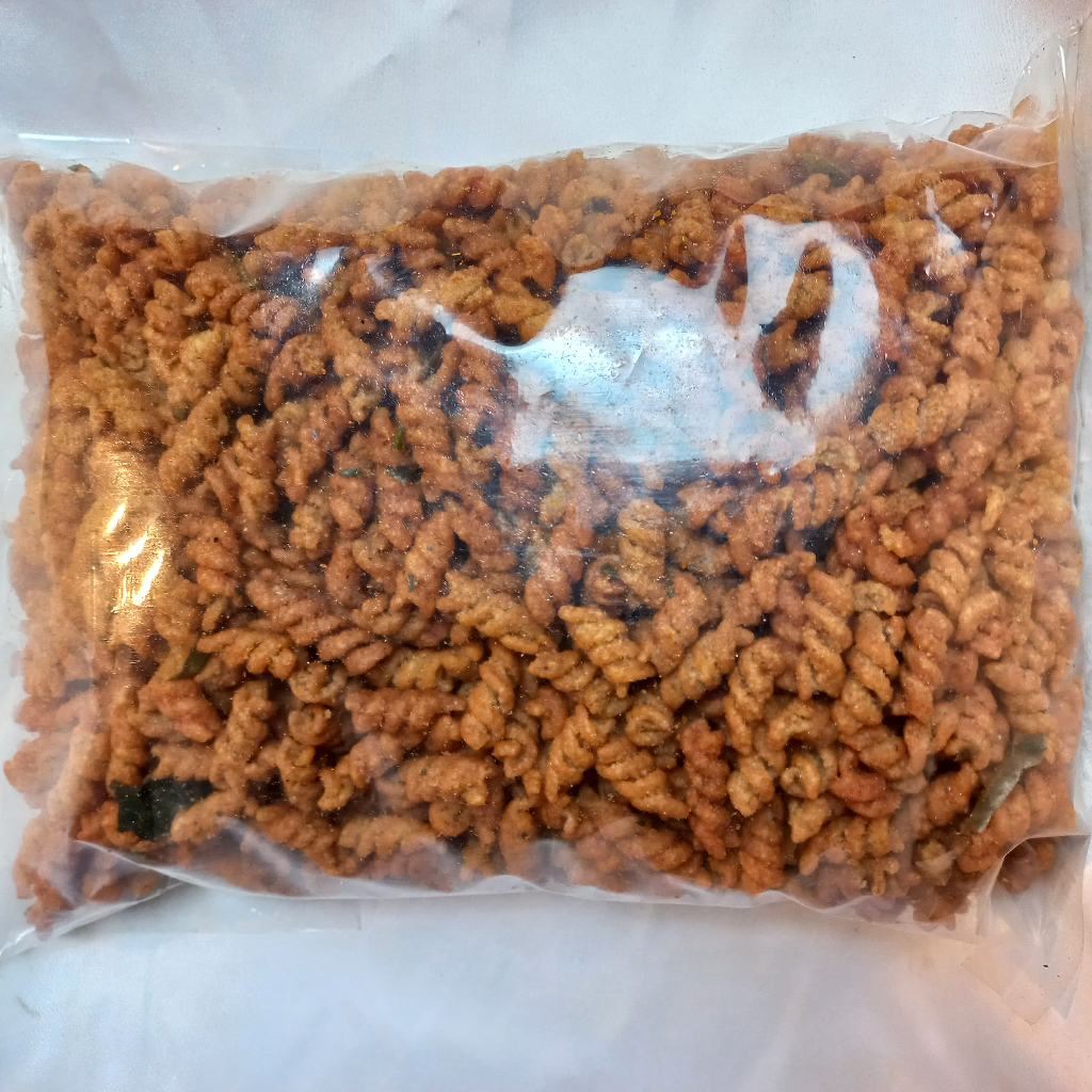 

MAKARONI SPIRAL PEDAS DAUN JERUK GURIH RENYAH 1KG