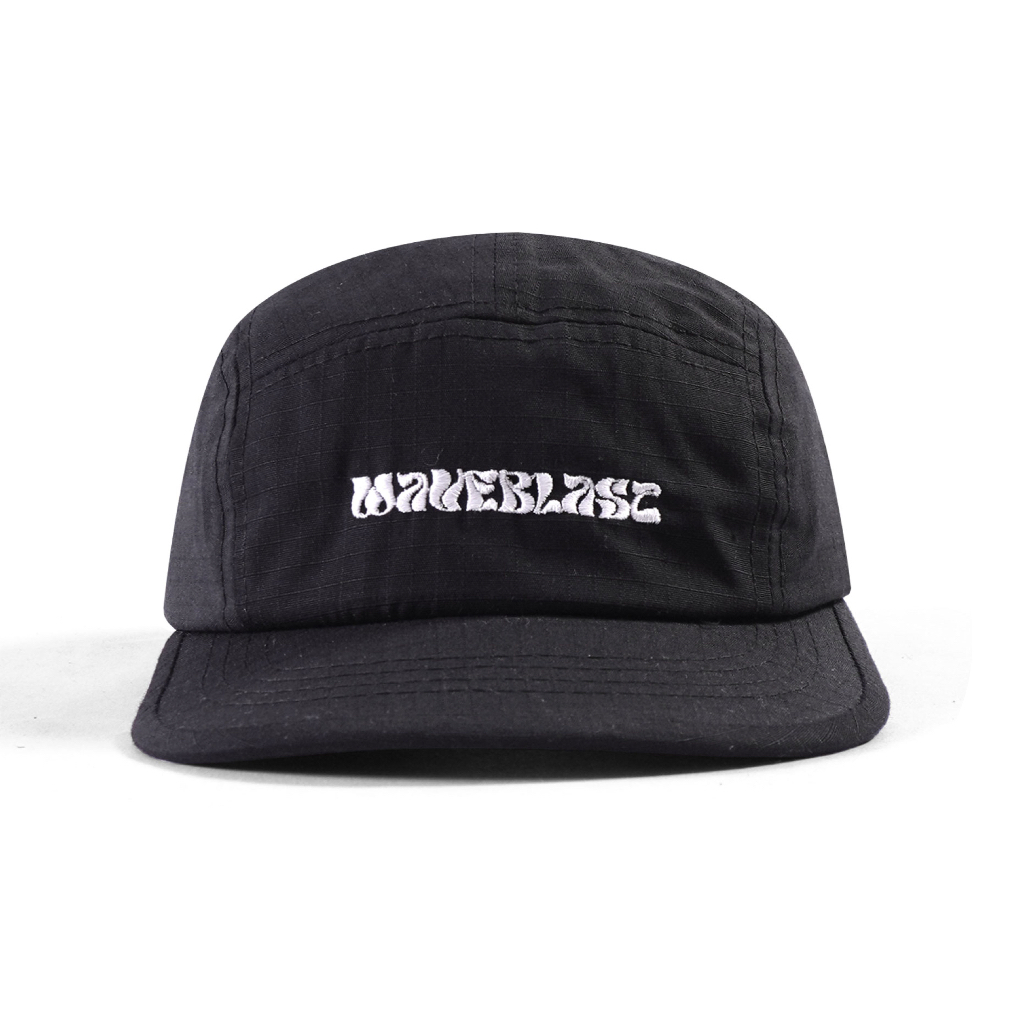 Waveblast Hat Fivepanel - Charley Ripstop Black