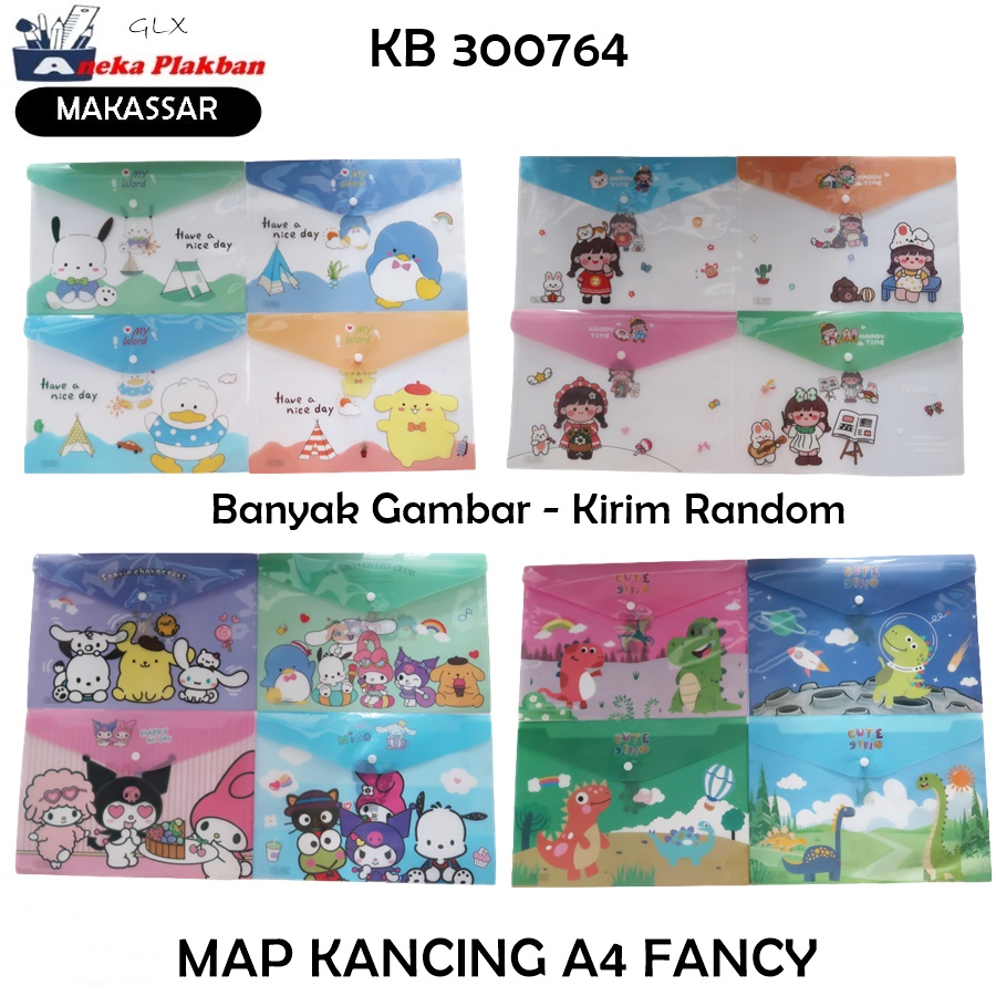 

[PCS] MAP KANCING A4 GAMBAR LUCU UNIK