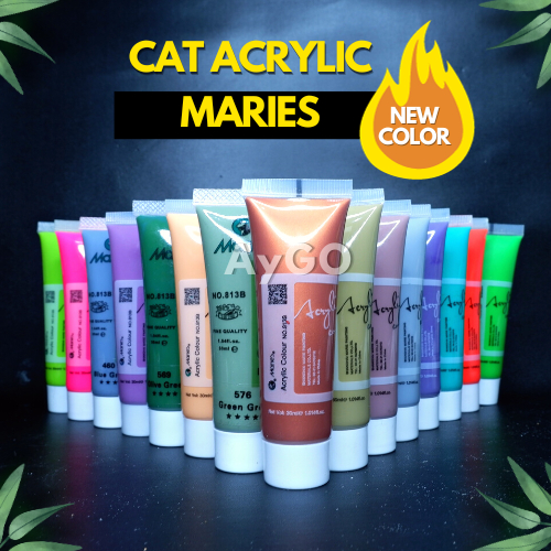 

NEW Color CAT ACRYLIC / CAT AKRILIK MARIES 30 ML