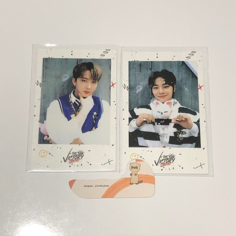 PC Stray Kids the victory pop up store offline online skzoo pob benefit bene changbin in ayen jeongi