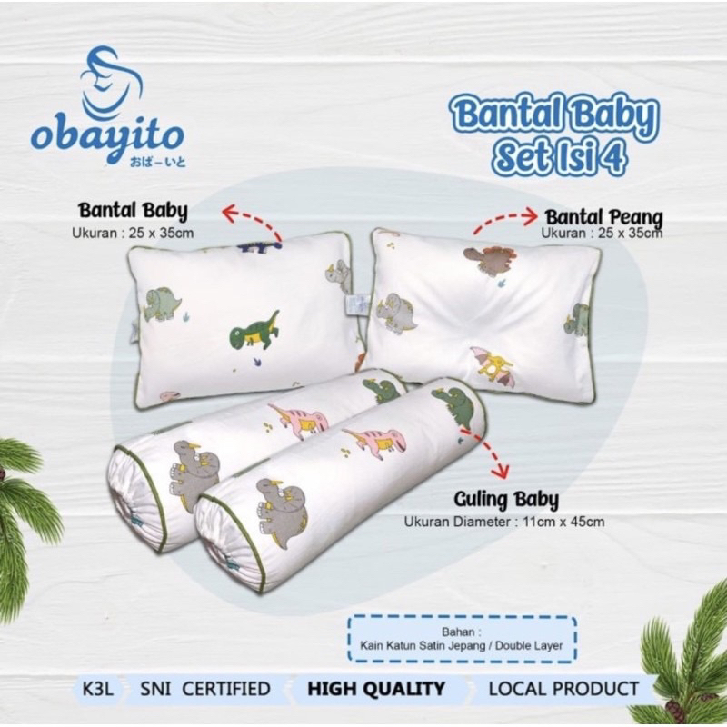 Obayito Bantal set Guling