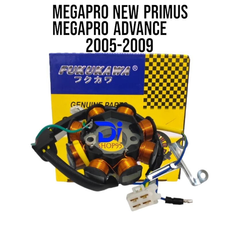 SPULL ASSY FUKUKAWA MEGAPRO NEW (KEH)SPOOL HONDA MEGAPRO NEW PRIMUS SPUL PLUS PULSER MEGA PRO 2005-2