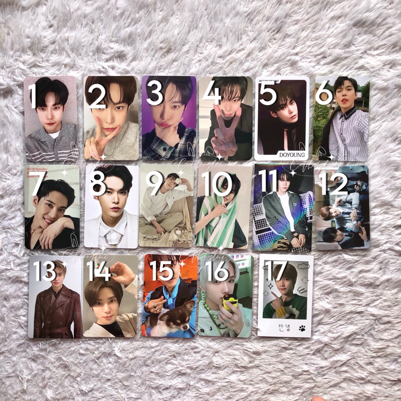 [1] PC Photocard NCT 127 Dream DJJ Doyoung Jaehyun Jaemin Jisung Taeil Sungchan Dicon 101 TC Trading