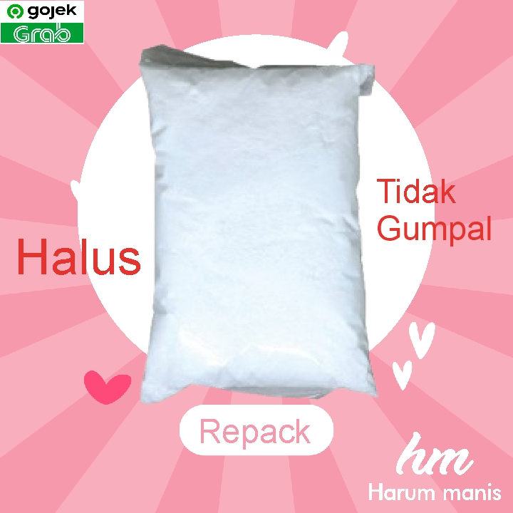 

Gula Halus / Tepung Putih Tidak Gumpal Repack