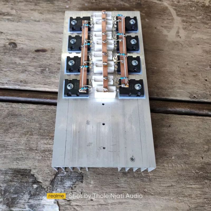 Transistor final thosiba 5200 lot 714 plus Heatsink