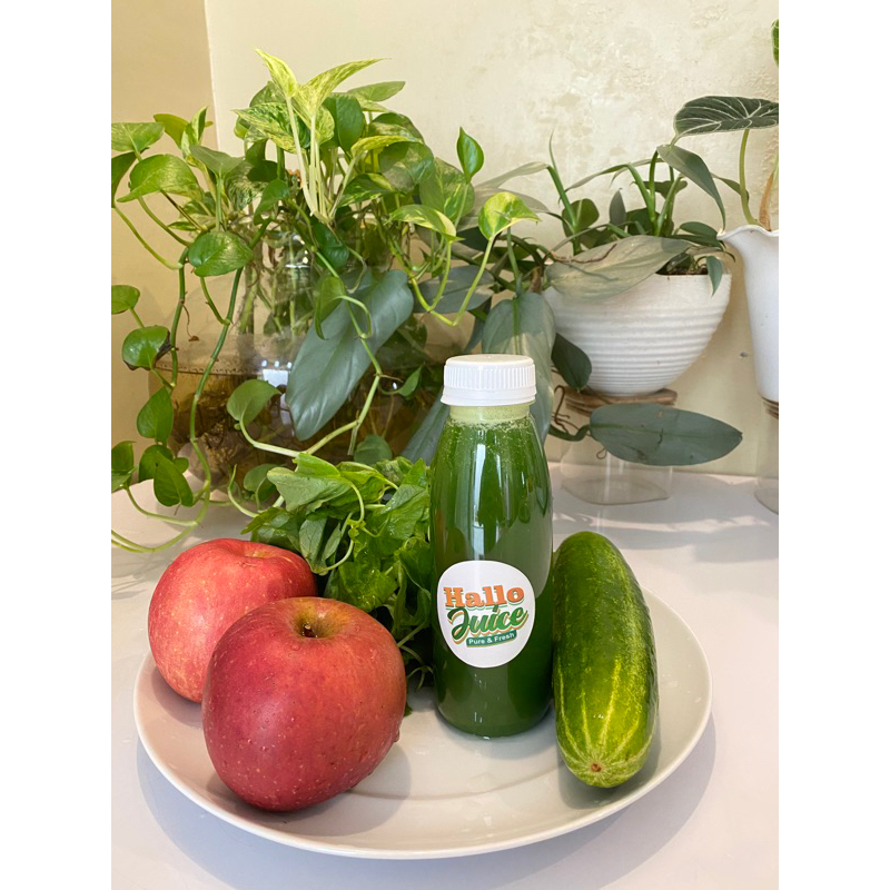 

COLD PRESSED JUICE (Apel,Bayam,Timun) 350ml