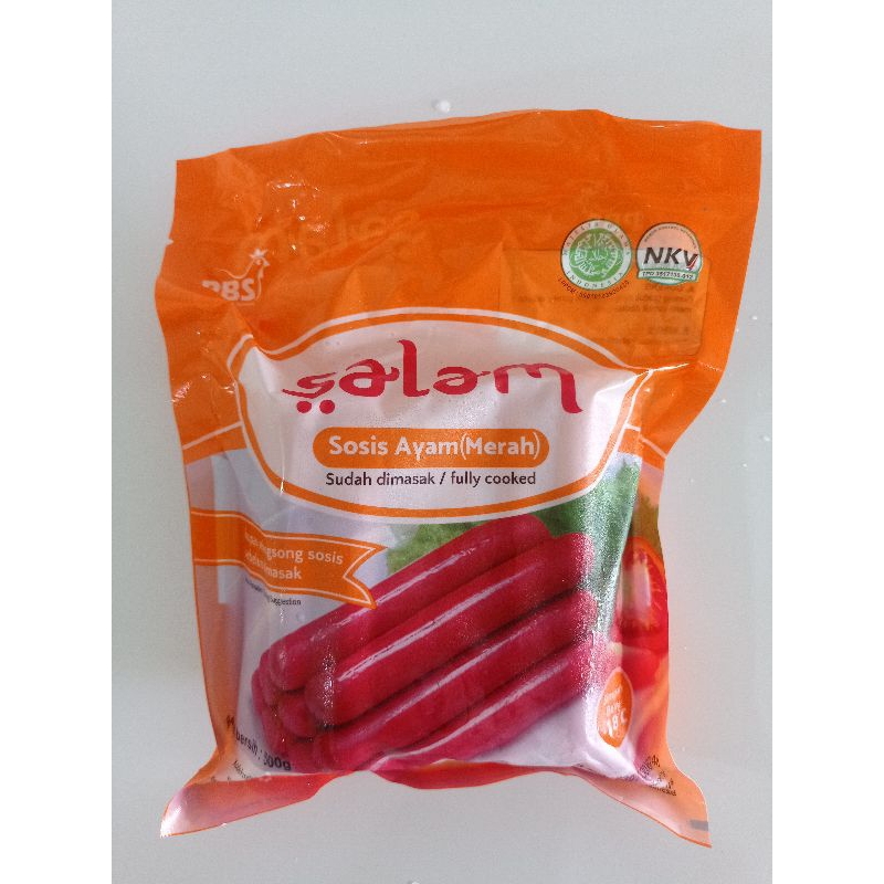 

Salam sosis ayam merah 500 gr