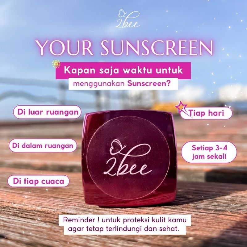 2bee your Sunscreen
