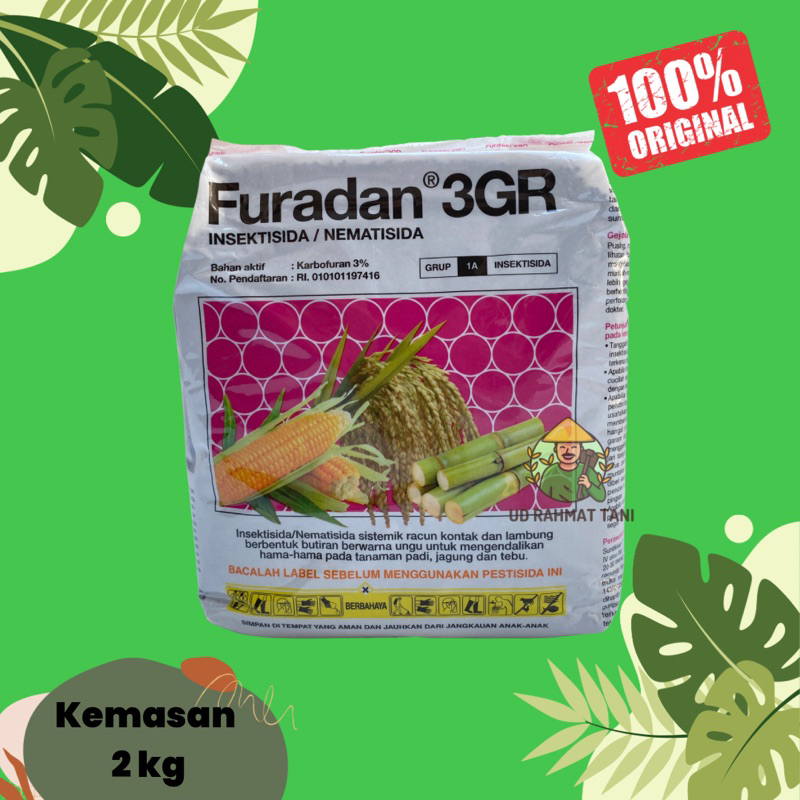 INSEKTISIDA FURADAN 3GR 2 KG | FURADAN 2 KG INSEKTISIDA