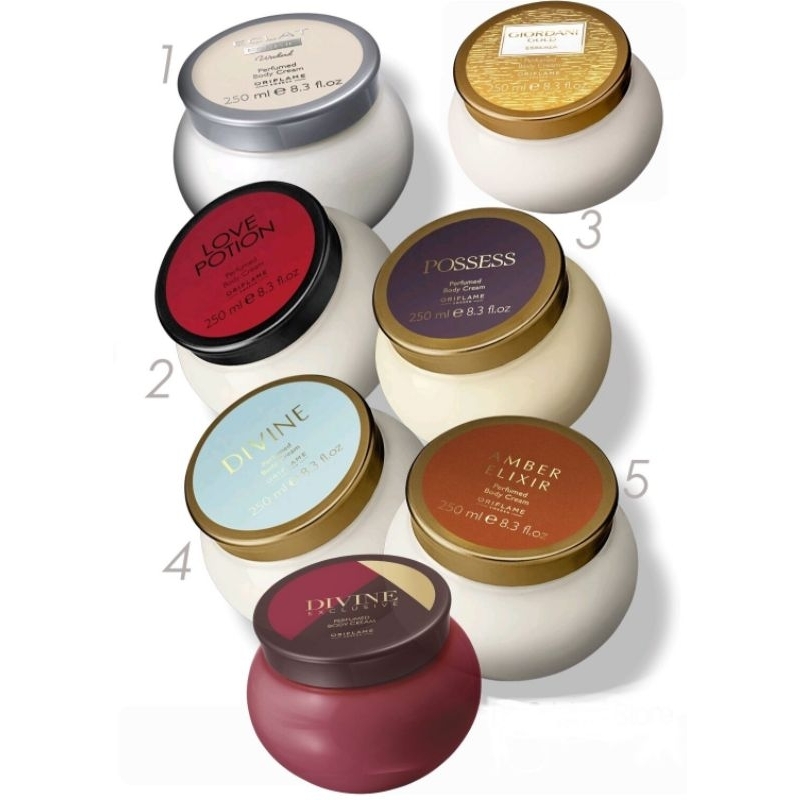 oriflame parfumed body cream grosir