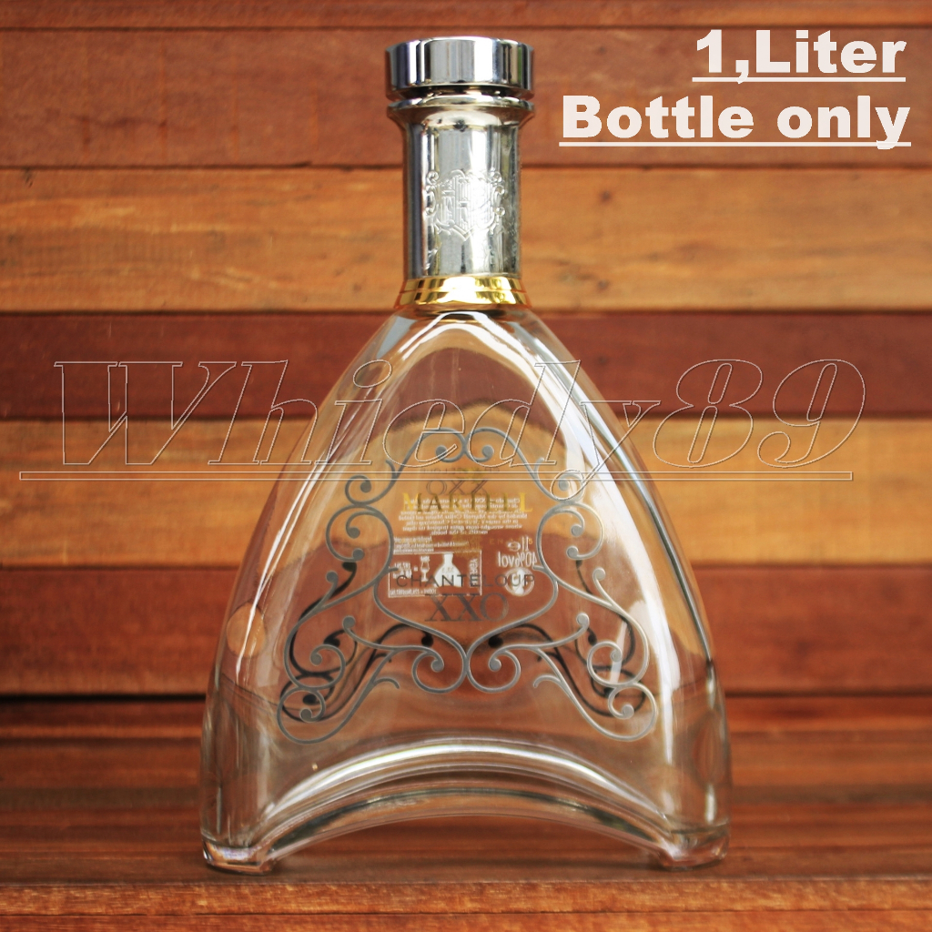 Botol bekas Martell XO buat koleksi