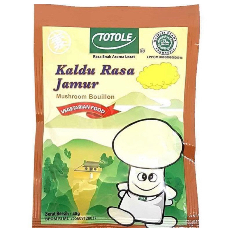 

Totole Kaldu Jamur Sachet 40g