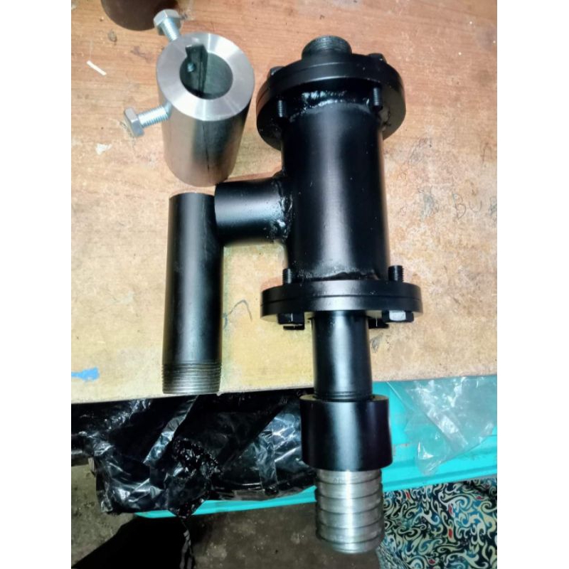 Sumur bor Water Swivel Fullset (Tinggal Pasang) Gearbox 70, 80, 100, over shock 1 1/4 drat kasar BW/