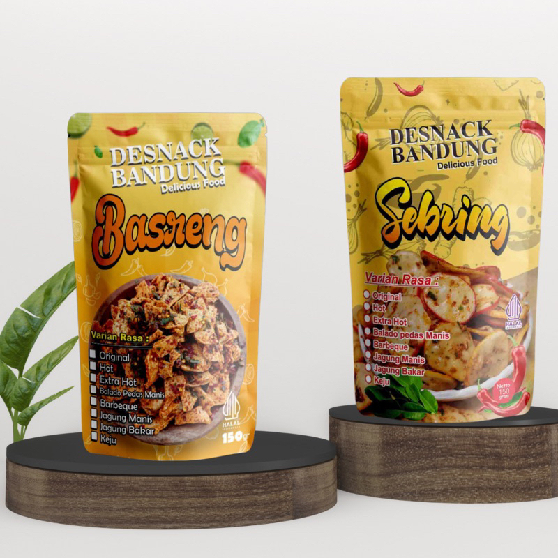 

[BUNDLING] Basreng Sebring Desnack Bandung