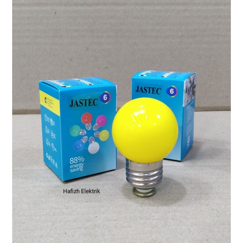 Bohlam / Lampu LED 3 Watt Warna Kuning | Lampu Dekorasi | Lampu Tidur