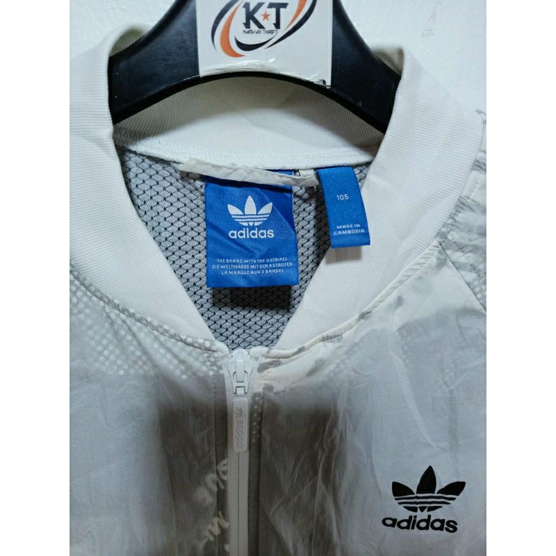 bomber parasut Adidas original second