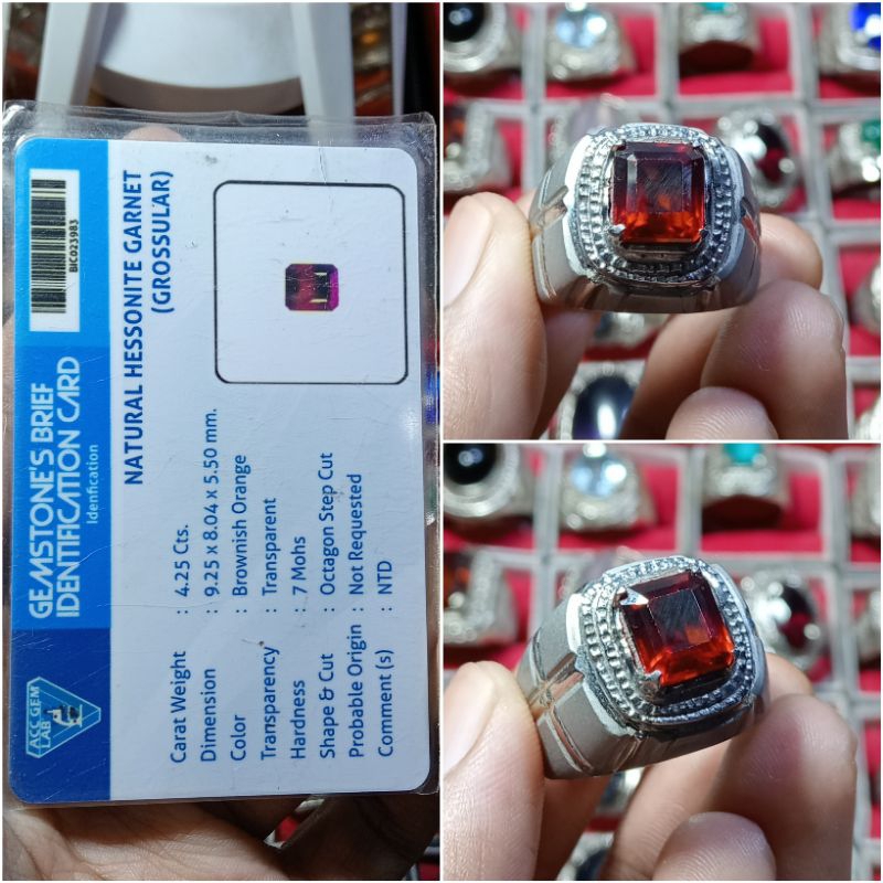 Natural Hessonite Garnet