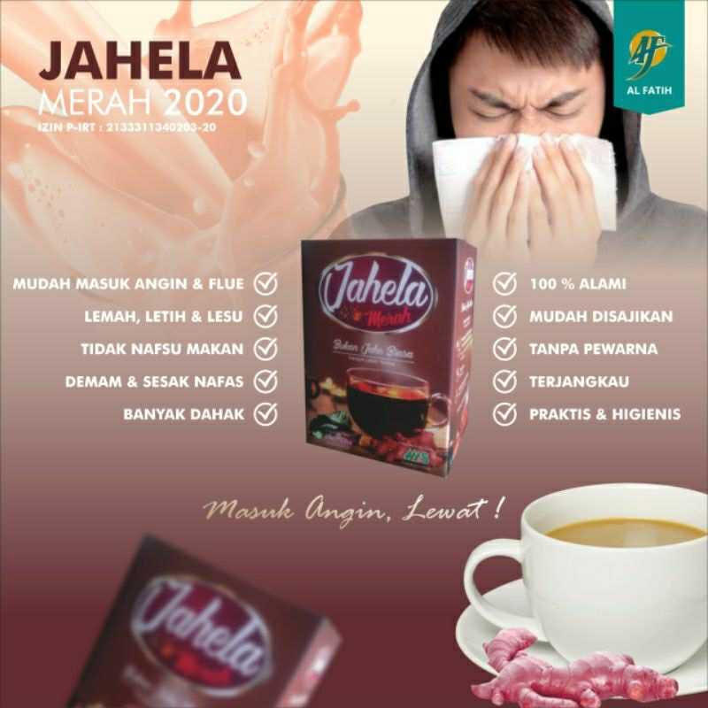 

WEDANG JAHELA UNTUK FLU, MASUK ANGIN DAN SAKIT KEPALA