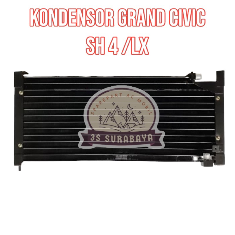 Kondensor Grand Civic Lx Sh4 Ac Mobil Condensor