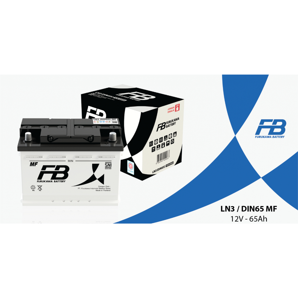 AKI MOBIL LN3 / DIN65 MF/ ACCU/ BATTERY/ FURUKAWA