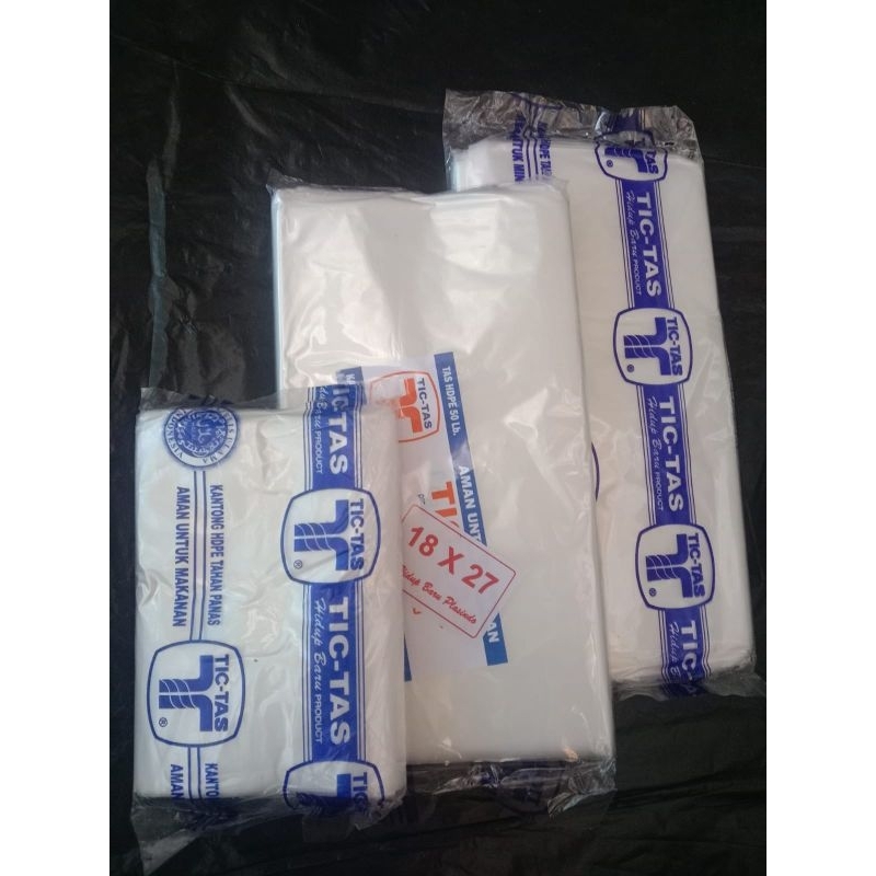 

PLASTIK HD TICTAS 13x30, 18x27 CM
