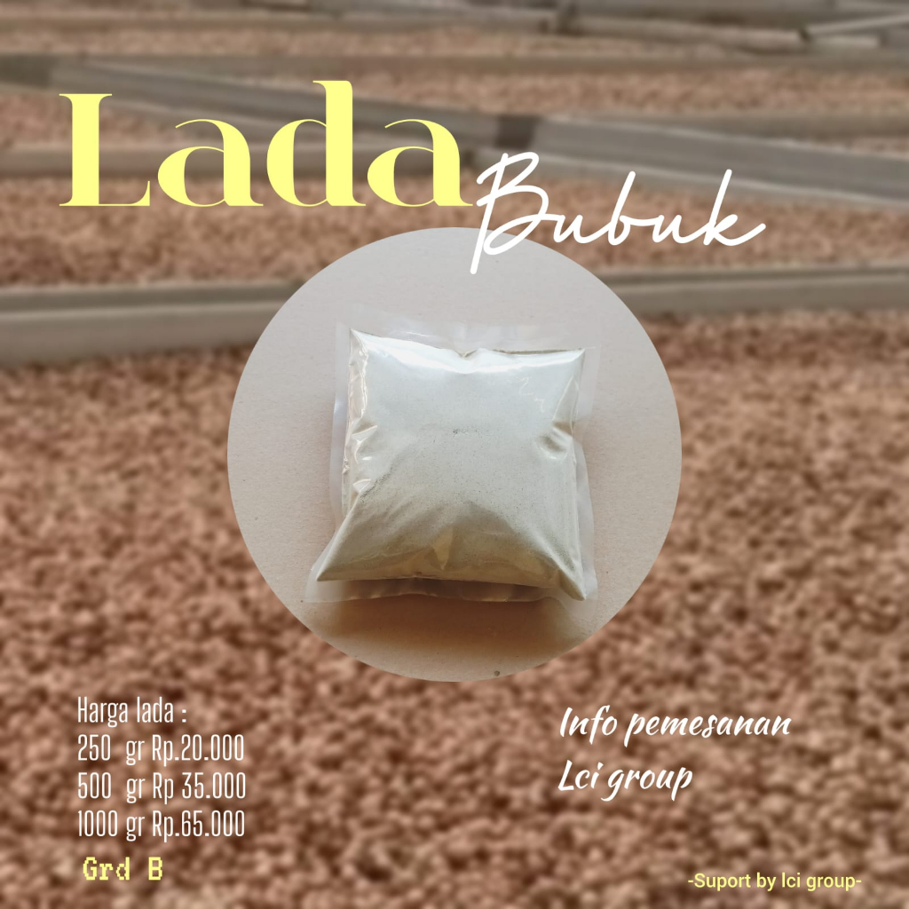 

Lada Bubuk 1000gr