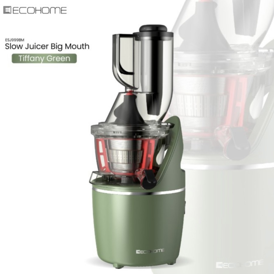 SLOW JUICER ECOHOME JUMBO mouth ESJ999BM ESJ-999 BM ESJ 999BM