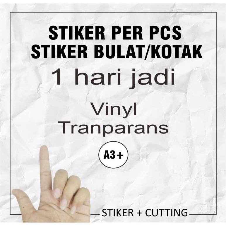 

STIKER LABEL KEMASAN BULAT KOTAK CUSTOM PER PCS