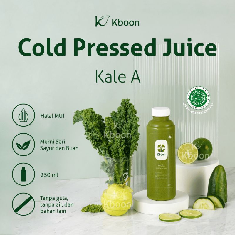 

Cold Pressed Juice Kale Series A 250ml