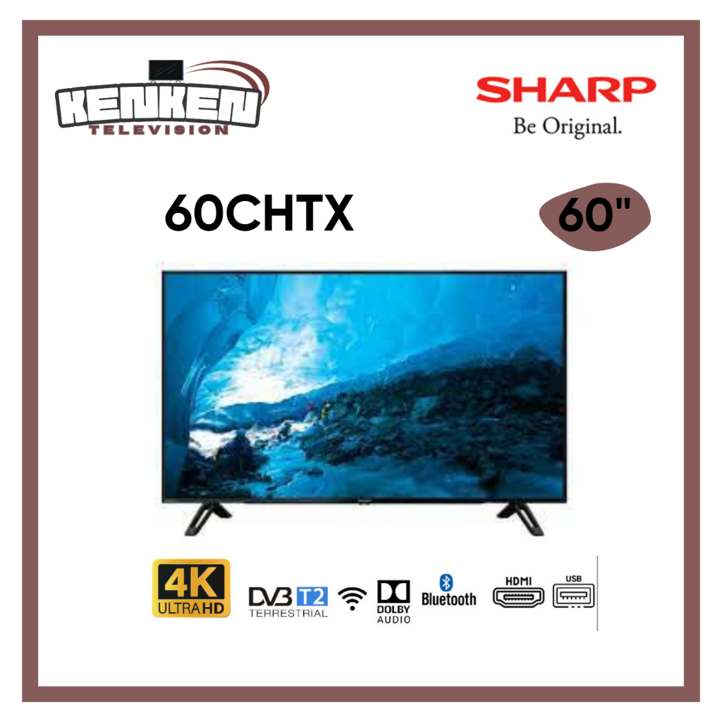 TV LED Sharp 60CH1X LED Sharp 60 Inch Non Smart UHD4K TV