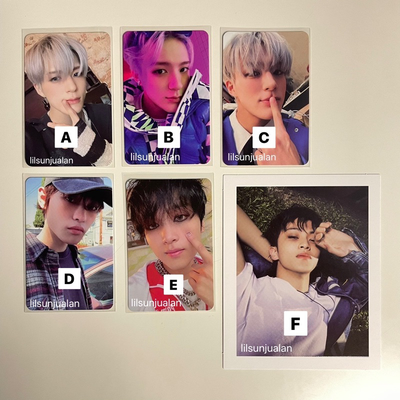 [UBAH SPX jadi POS/JNT] pc istj jeno pob ktown poster introvert  extrovert haechan smini mark polaro