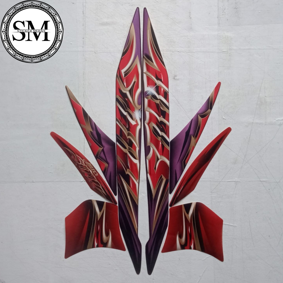 Striping Standar Motor Mio Soul 2010 Lis Body Mio Soul 2010 Termurah &Terlaris