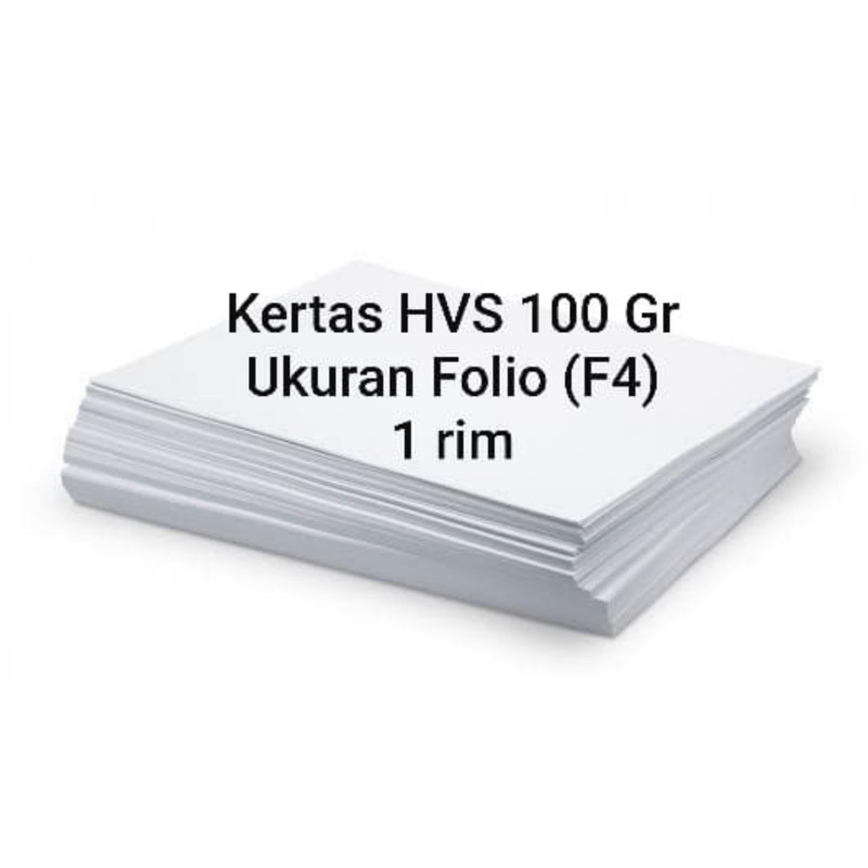 

HVS 100 Gr Folio F4