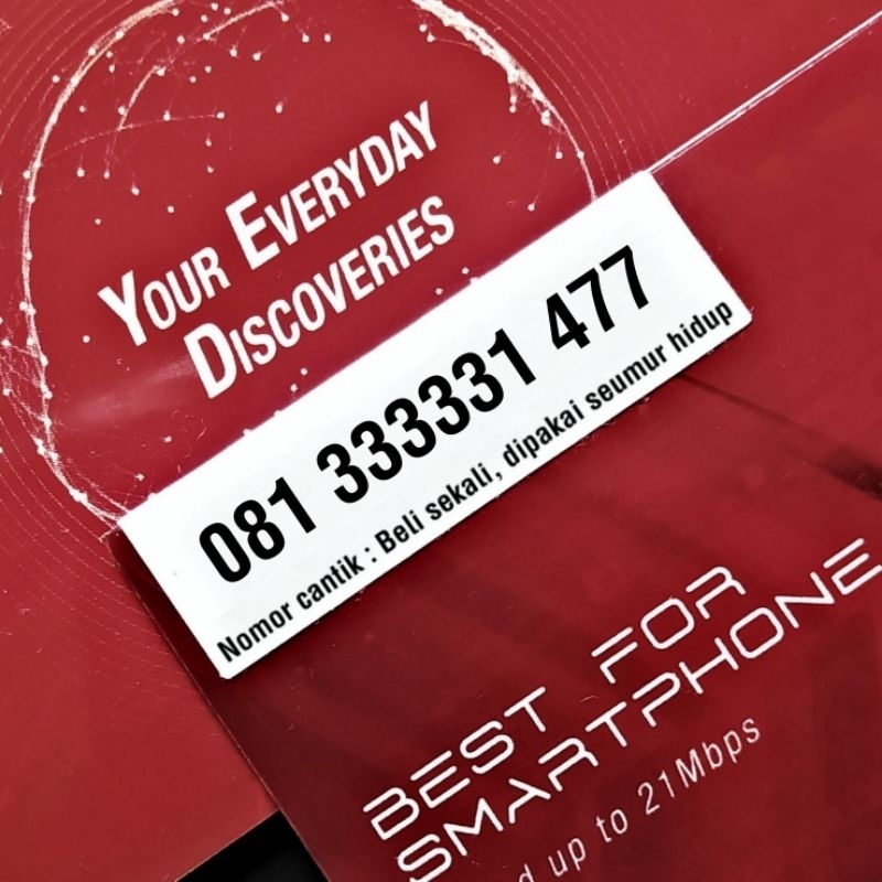 Nomor Cantik Kartu Perdana SimPATI dan As Telkomsel Combo Sakti 081 333331 477