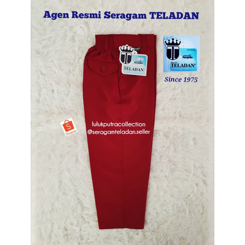 

Seragam Celana SD Merah Panjang TELADAN/Seragam Celana SD/SERAGAM SEKOLAH TELADAN/SERAGAM SD