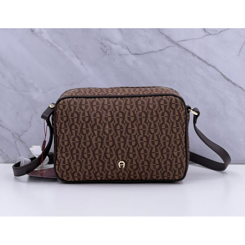 Aigner ilona camera bag brown