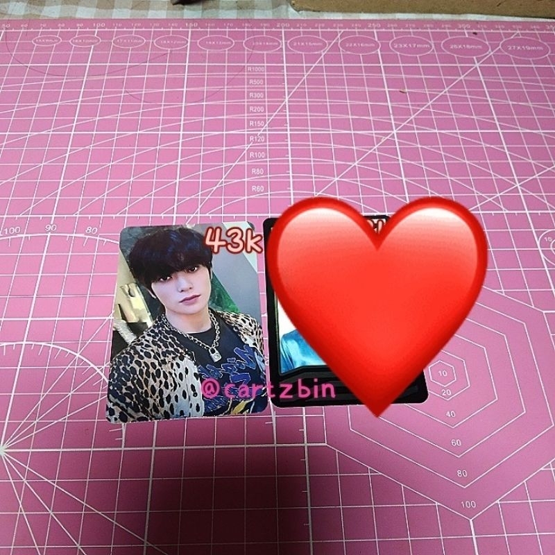 (UBAH KE JNE/J&T) Photocard/pc jaehyun nct 127 nct universe Jewel case ver. universe card UC (BACA D