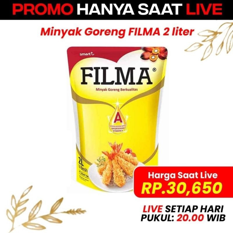 

MINYAK GORENG FILMA 2 LITER