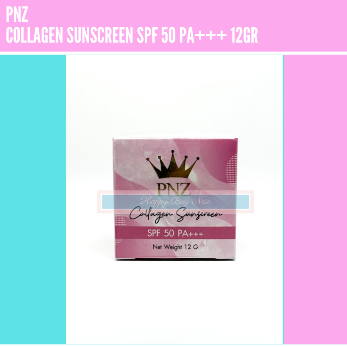 PNZ COLLAGEN SUNSCREEN SPF 50 PA+++ 12GR - SUNSCREEN THAILAND ORI