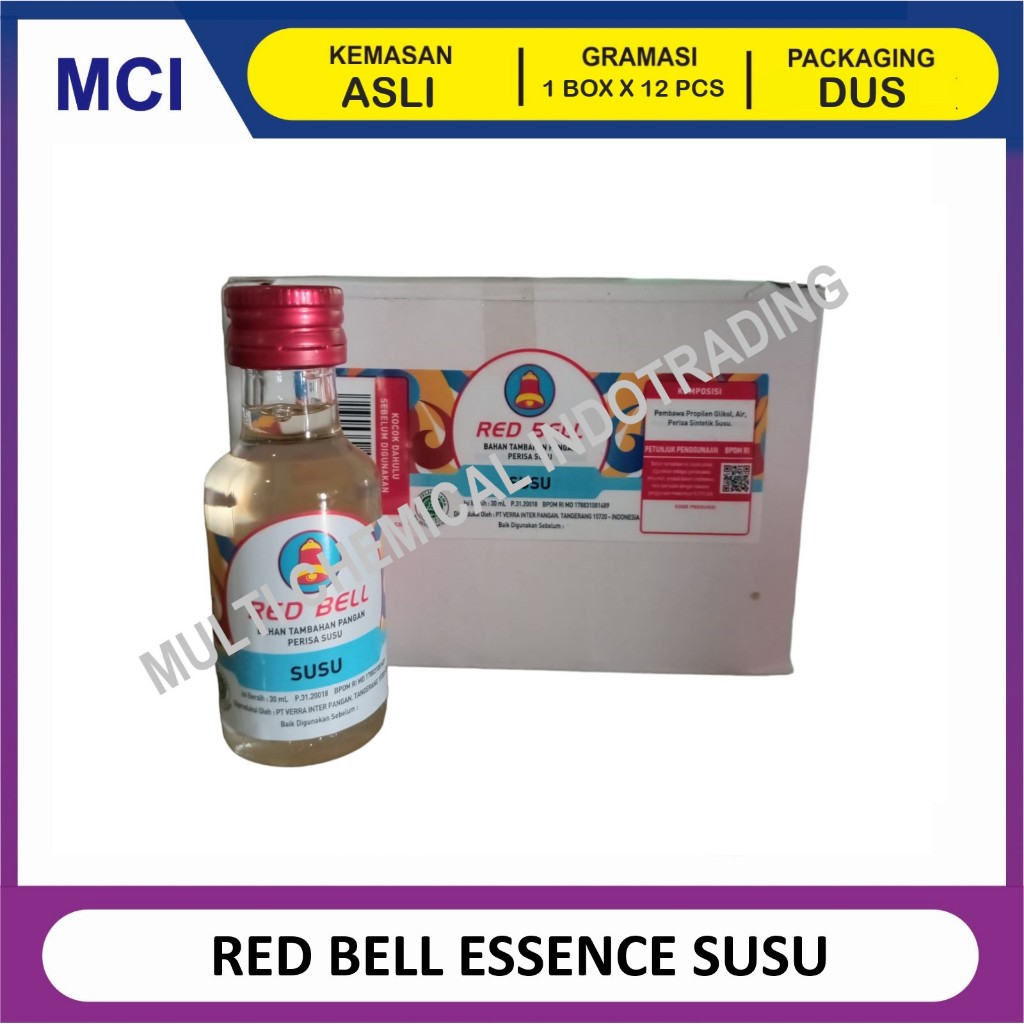 

RED BELL ESSENCE SUSU MILK 30 ML - 1 LUSIN 12 PCS