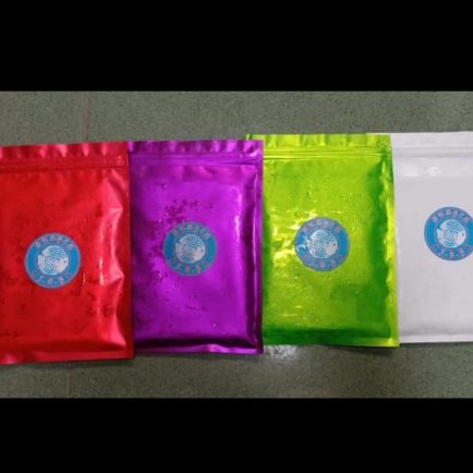 Burger Discus / Pakan Burger Untuk Discus Merah Hijau Kuning Polos