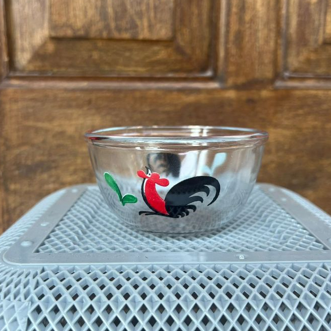 MANGKOK KOMWAS BIB 3.75 JAGO / MANGKOK AYAM JAGO/ MANGKOK MIXING BOWL / MANGKOK KACA BENING