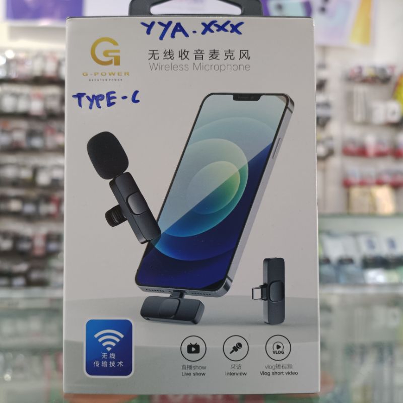 Mic Wireless G-Power Type-C